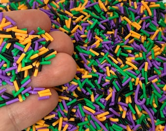 Fake Halloween Sprinkles for Slime or Decoden - Clay Jimmies  - Fimo Polymer Cute Craft Supplies - Resin Inclusions