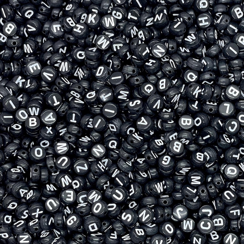 Bead Lettering Alphabet Beads - Etsy