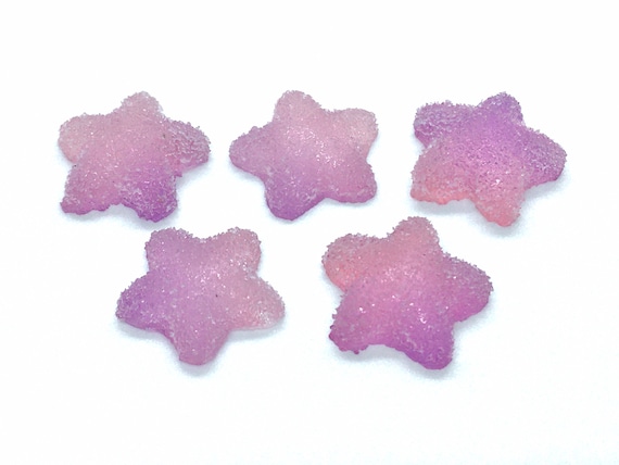 BULK Super Kawaii Purple Pastel Charms for Slime, Mixed Purple