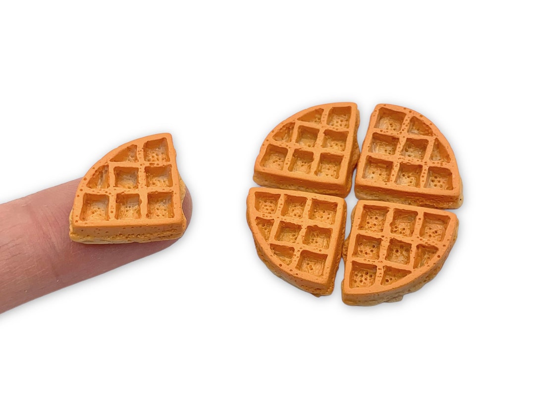 10pcs Waffle Cabochons Food Flatback Charms for Slime or Decoden Cute Resin Cabochon Kawaii Craft Supplies - Etsy