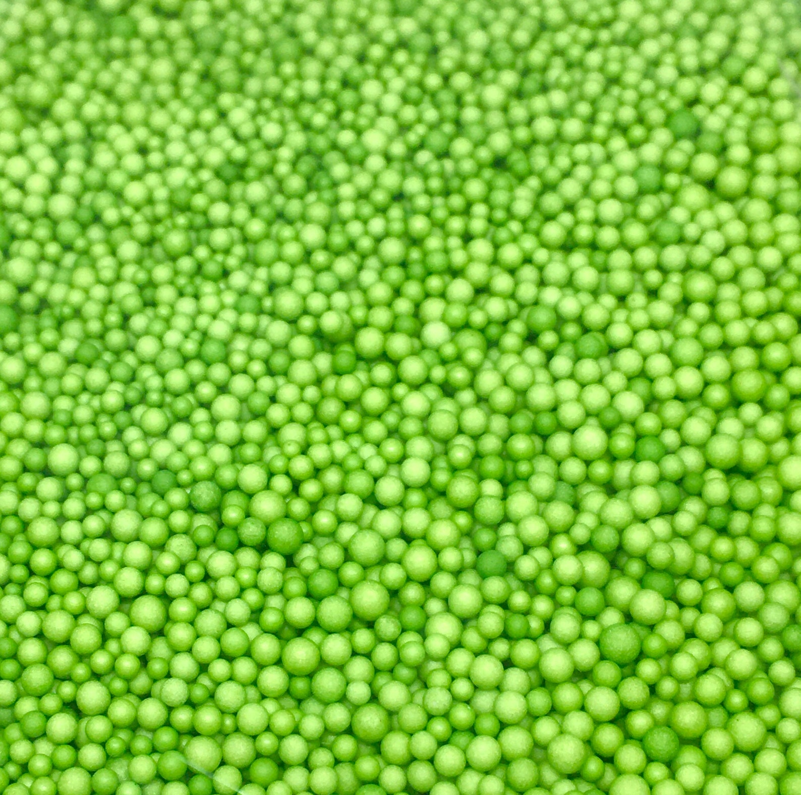 Green Foam Balls for Slime Micro Floam Balls Crunchy Slime Etsy