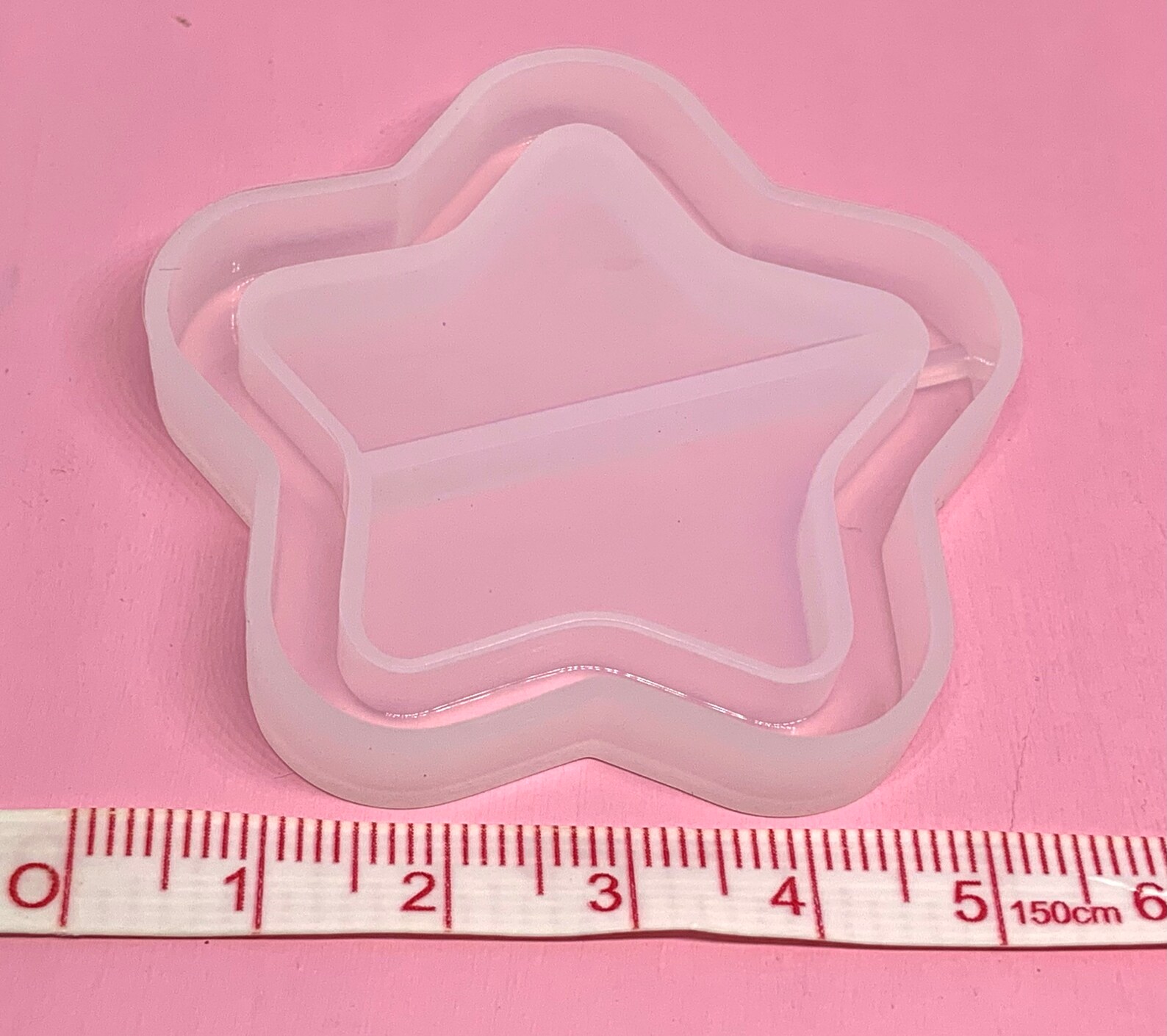 Silicone Shaker Molds Star Heart or Moon Shaker Mould Etsy
