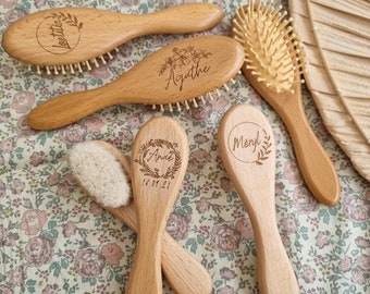 Brosse A Cheveux Filles Etsy