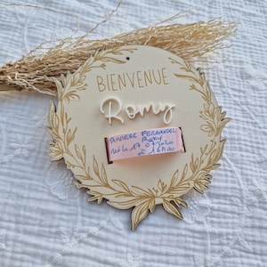 Porte bracelet de naissance - Cadeau de naissance