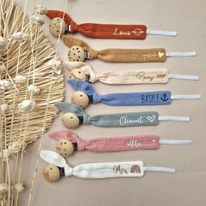 Customizable pacifier clip - PROMO BUY 1 GET THE 2ND 50% OFF