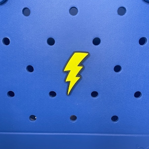Lightning Bolt Bogg Bag Charm, Bogg Bag Accessories, Bogg Bag Charms, Bogg Bag, Simply Southern Bag Charms