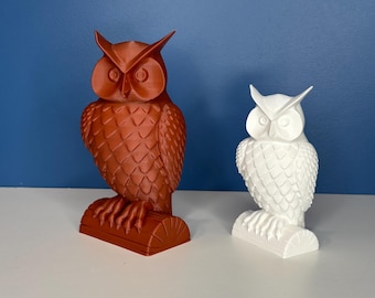 Owl Statue, Perched Owl, Perched Bird