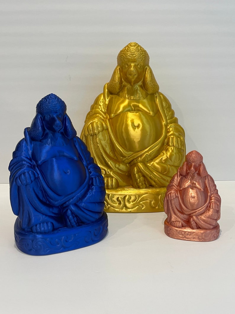 Poodle Buddha Gifts | Gifts for Poodle Mom | Buddha Statues | Dog Lovers | Pretty Poodles | image 7