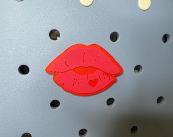 Lips Bogg Bag Charm, Bogg Bag Accessories, Bogg Bag Charms, Bogg Bag, Simply Southern Bag Charms