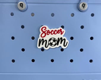 Soccer Mom Bogg Bag Charms, Soccer Bogg Bag Accessories, Bogg Bag Charms, Bogg Bag, Sports Charms
