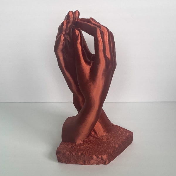 Hands of Lovers Sculpture, Romantic Gift, Anniversary, Valentine's Day