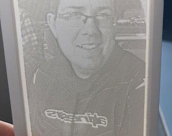 Custom Photo, Lithophane, Personalized Image, Lithophane Picture