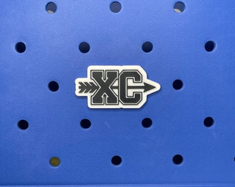 Cross Country Bogg Bag Charm, Bogg Bag Accessories, Bogg Bag Charms, Bogg Bag, Simply Southern Bag Charms