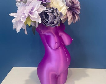 Pregnant Body Vase | Mothers Day Vase| Mom to Be Gift | Pregnant Vase | Goddess Vase | Midwife Gift