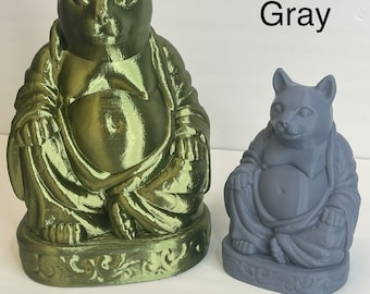 Cat Buddha Statue, Buddha Statue, Cat Gifts, Cat Mom