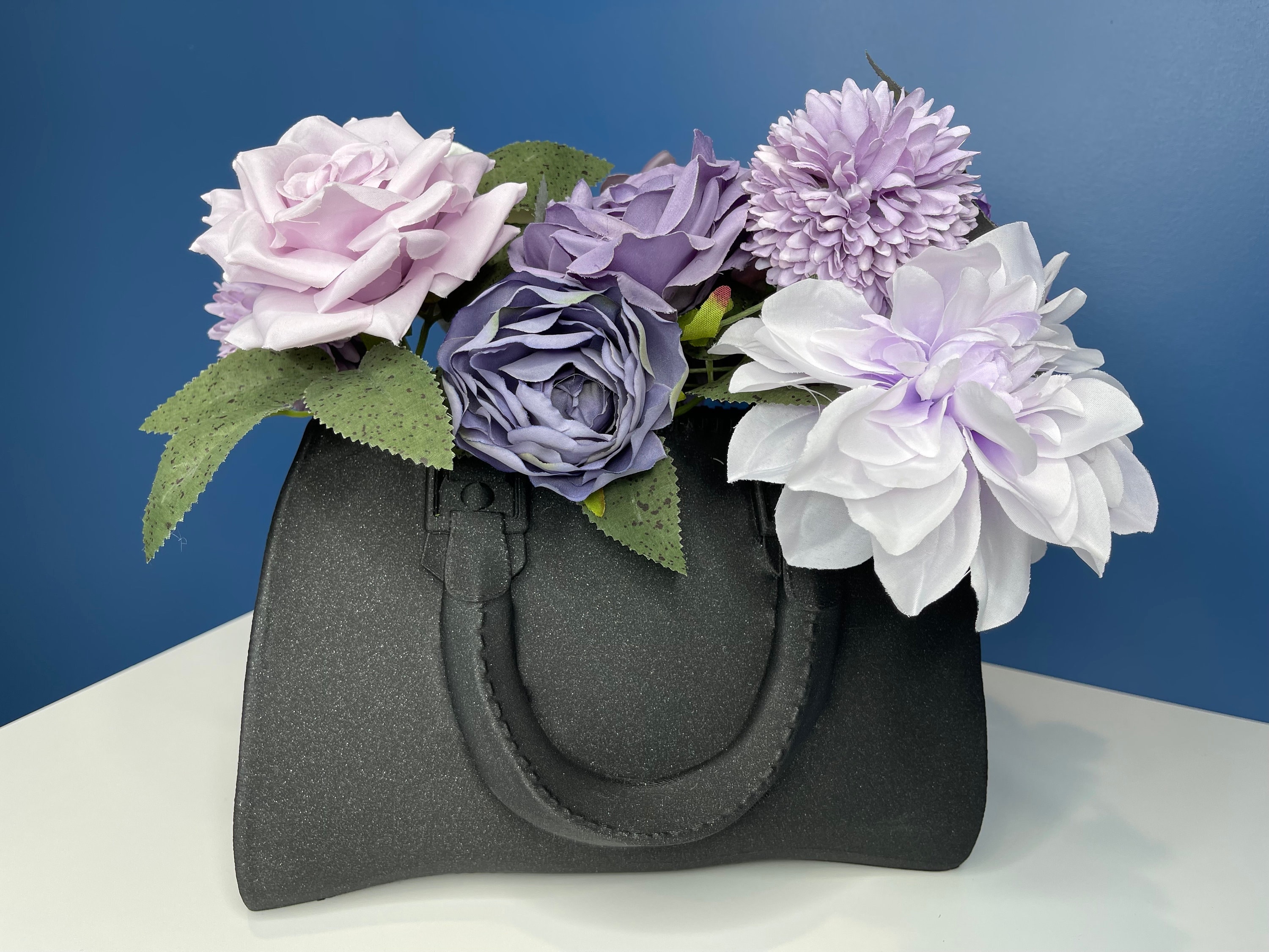 Flower pot purse sale