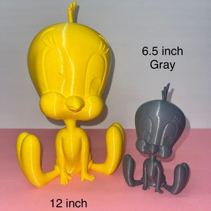 Cute Sitting Tweety. Tweety Bird, Bedroom Decor, Nursery, Kids Room, Cute Decorations