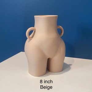 Butt Vase Succulent Planter, Butt Planter, Bootie, Pots for Plants, Woman Body Planters
