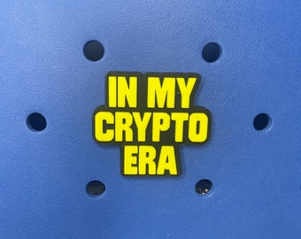 In My Crypto Era Bogg Bag Charm | Bogg Bag Accessories | Mama Charms | Bogg Bag Charms | Bogg Bag | Simply Southern Bag Charms