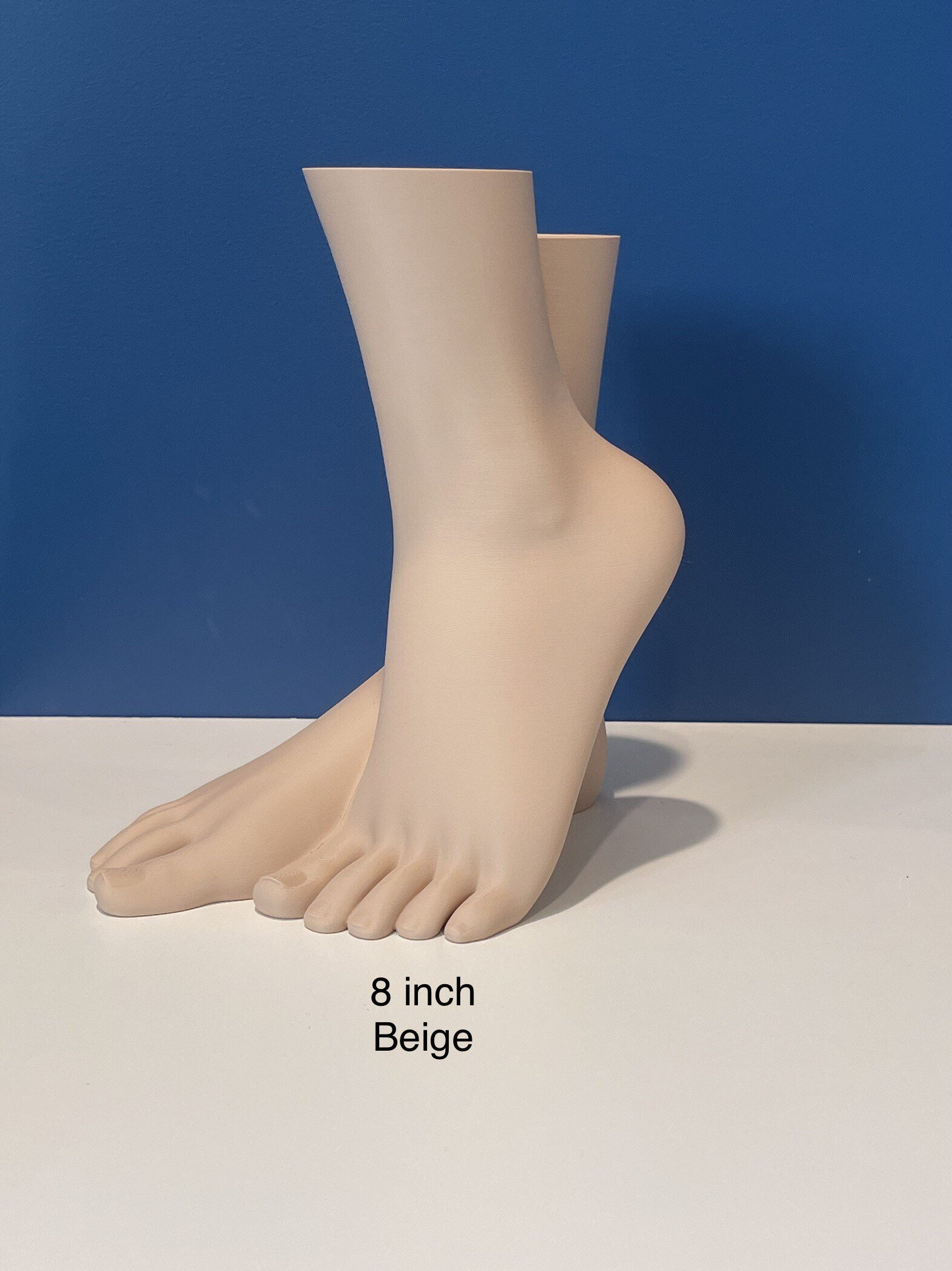 Realistic Silicone Pair of Female Feet 