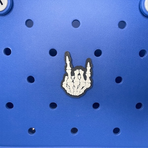 Rock On Bogg Bag Charm, Bogg Bag Accessories, Bogg Bag Charms, Bogg Bag, Simply Southern Bag Charms