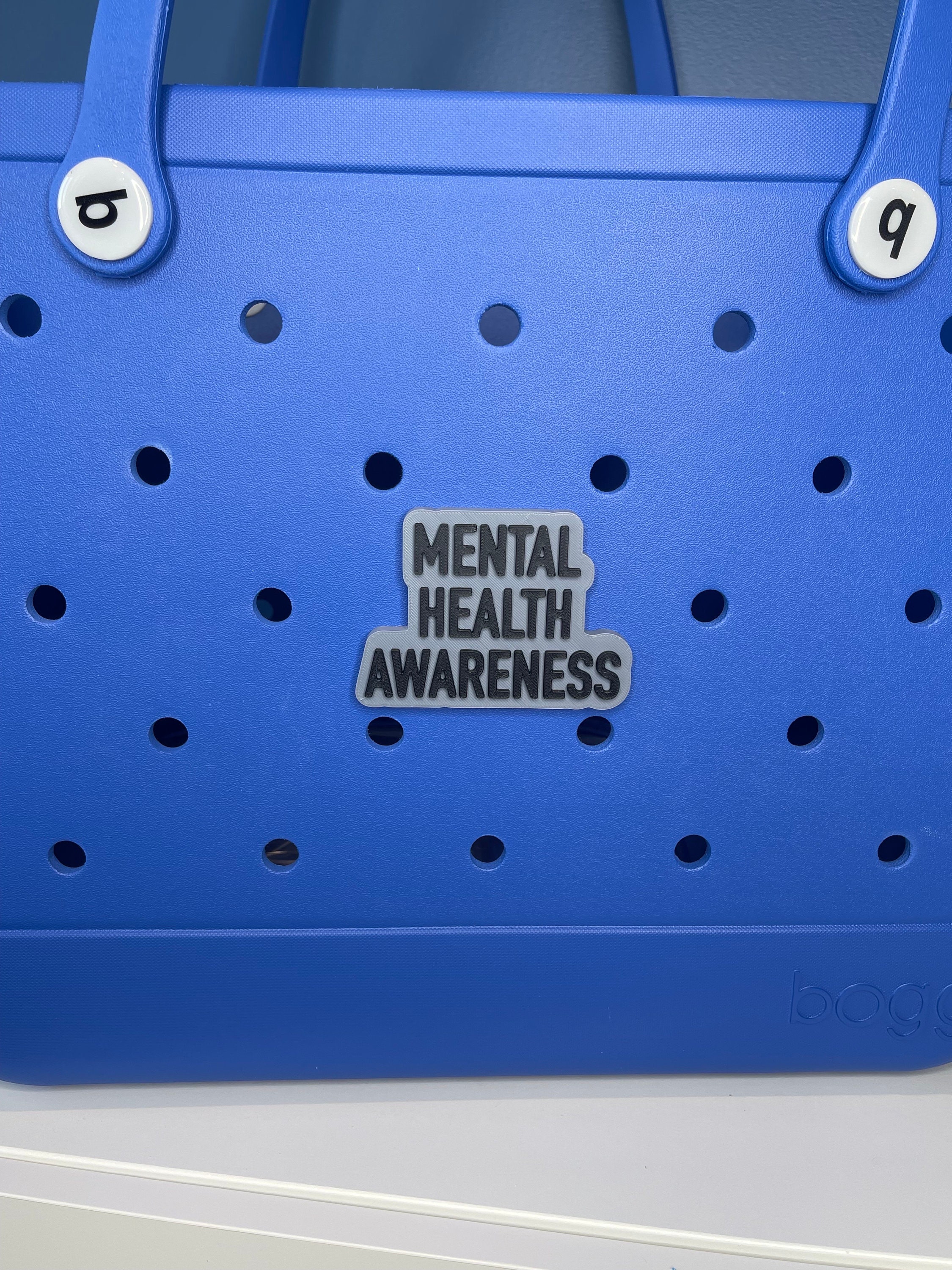 Mental Health Awareness Bogg Bag Charm, Bogg Bag Accessories, Bogg Bag  Charms,simply Southern Charms - Etsy