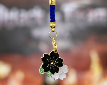 Sakura Flower Phone Charm | Cute Accessory | Special Keychain | Japanese | Pendant Charm | Metal Charm | Cherry Blossom {kawaiipeachclub}
