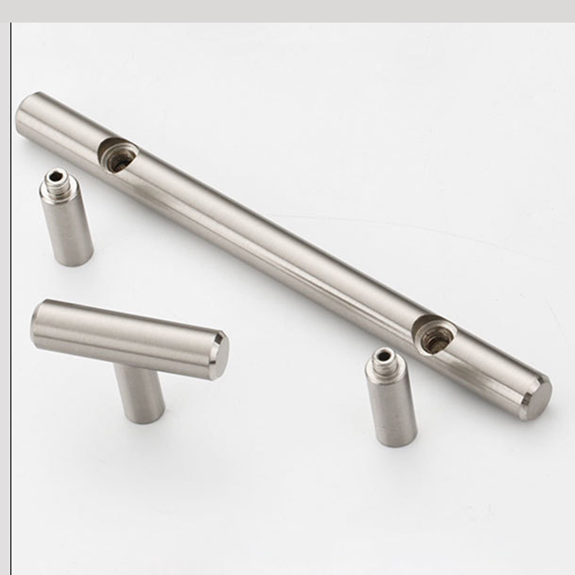 modern white drawer pulls