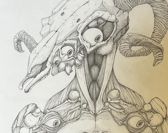 Pencil Drawing - 18x24 - Revenge