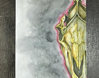 Acuarela y tinta - 11x15 - Decadencia