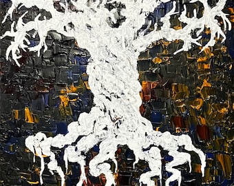 Oil Painting, 18x24, unframed - Tree of Life