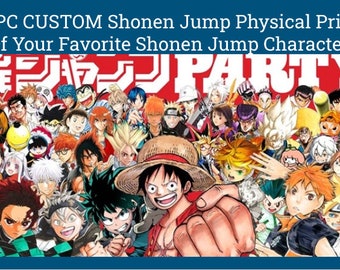 Shonen Jump Anime Etsy
