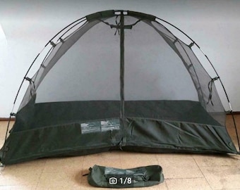 Mosquito Tent Original Military Military Army Army Edition 1 Man As Good as New Easily Used