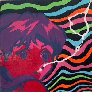 Asuka Langley Painting