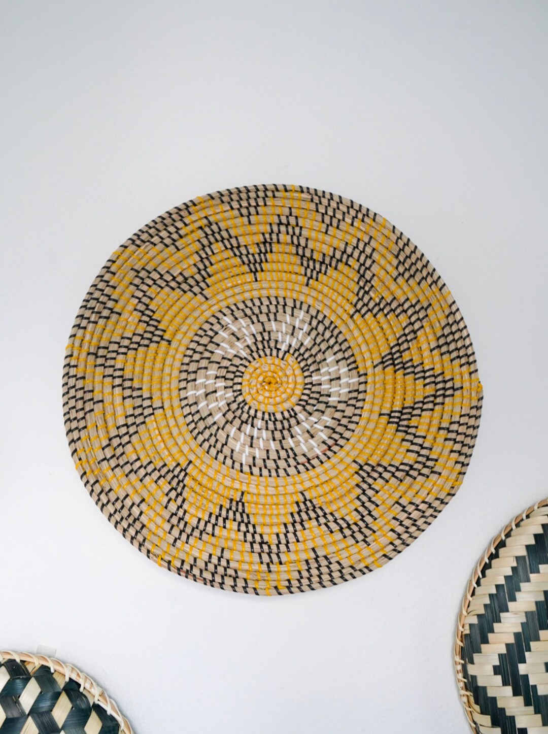 18' Woven Seagrass Wall Hanging Decor FREE SHIPPING Etsy