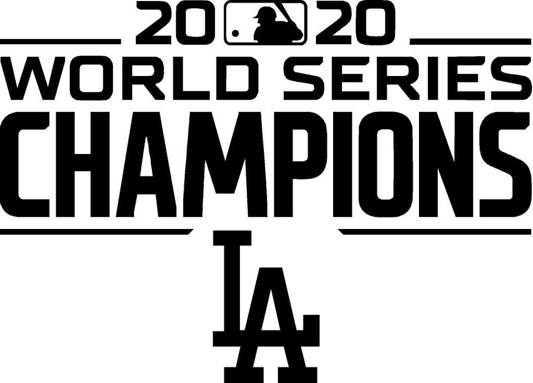 Dodgers World Series Etsy