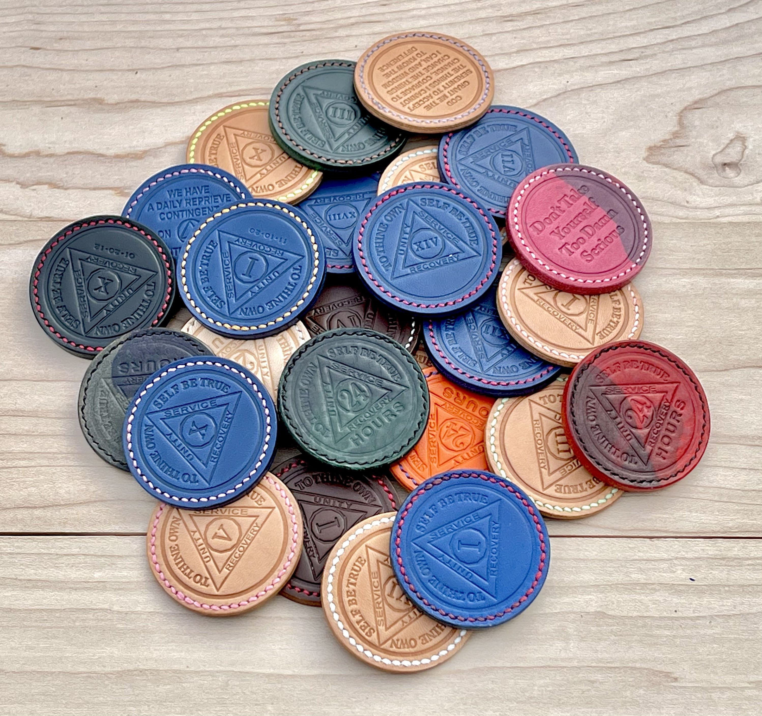 Custom Sobriety Chip Sobriety Gift Sober Gift Sobriety Etsy