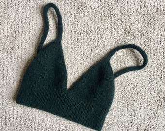Beginner Knit Bralette Pattern: Easy Summer Knitting Project (PDF Download)