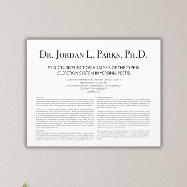 Phd Wall Poster - Etsy