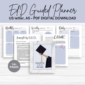 Grad school planner for Ed.D. dissertation