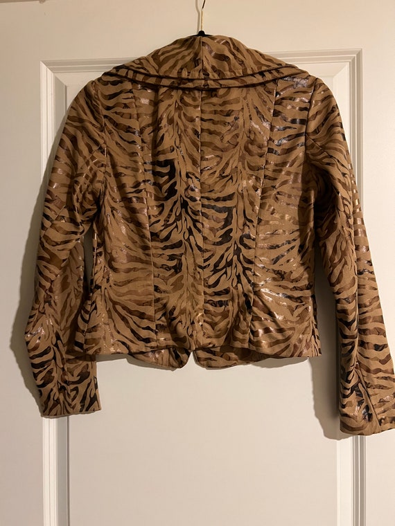 V Cristina Animal Print Jacket, Blazer - image 6