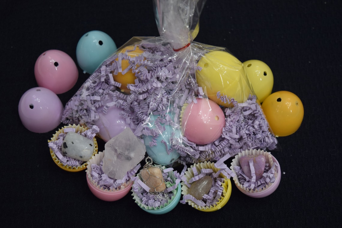 Mystery Crystal Easter egg Set Etsy