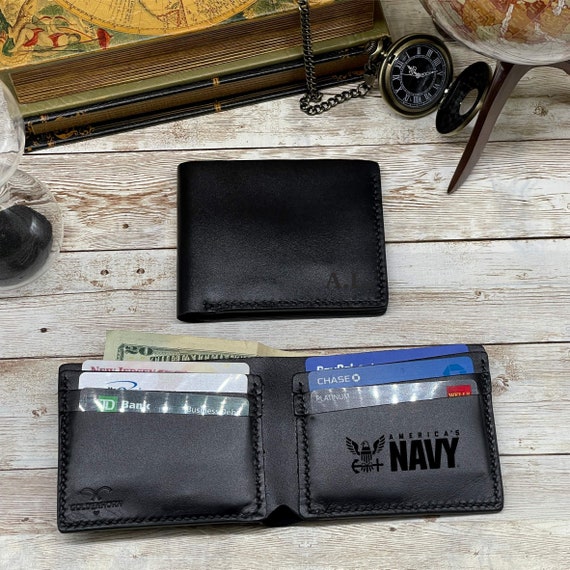 Portafoglio Personalizzato, Portafoglio Da Uomo - Foto 7