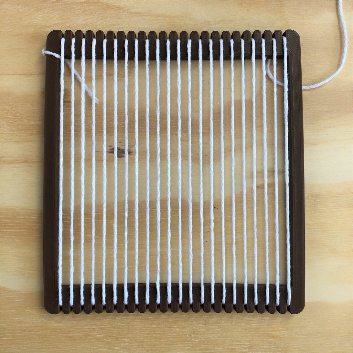 3D Printed 5.5 in x 5.5 in Loom Weaving Loom 3D Printed Etsy