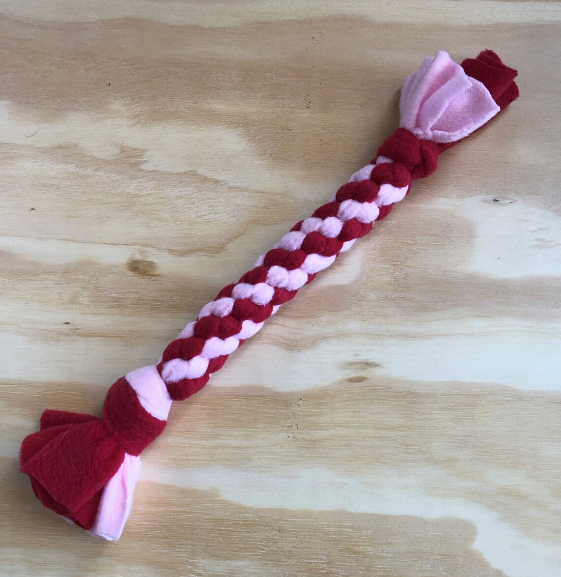 Macrame Dog Toy Fleece Dog Toy Fleece Tug Toy Macrame Etsy