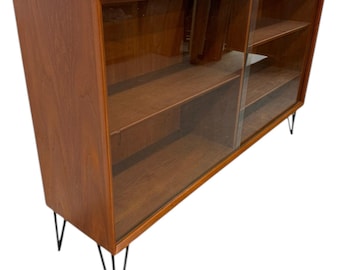 Mid-Century Danish Modern Display Case - Refinished!