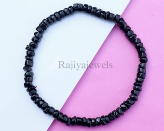 Bracciale Con Chip Di Tormalina Nera: Gioielli In Cristallo - Foto 6