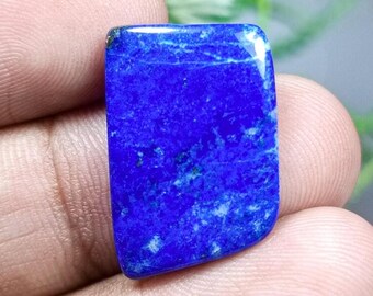 Lapis Lazuli Fancy Cabochon - 10.00 Ct / 22X15X3 mm - Natural Gemstone For Jewelry Making