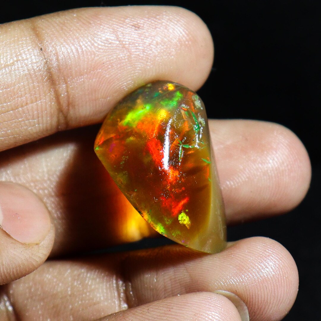 Opal Cabochon Lot-5 Stück Opal-Natürlicher Opal-Opal Lot-Welo Feueropal