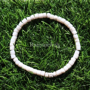 Pearl White Opal Beaded Bracelet, New Design! Opal Bracelet, Bead Bracelet, Stretch Bracelet, Women&#39;s Bracelet, Men&#39;s Bracelet, Opal Jewelry